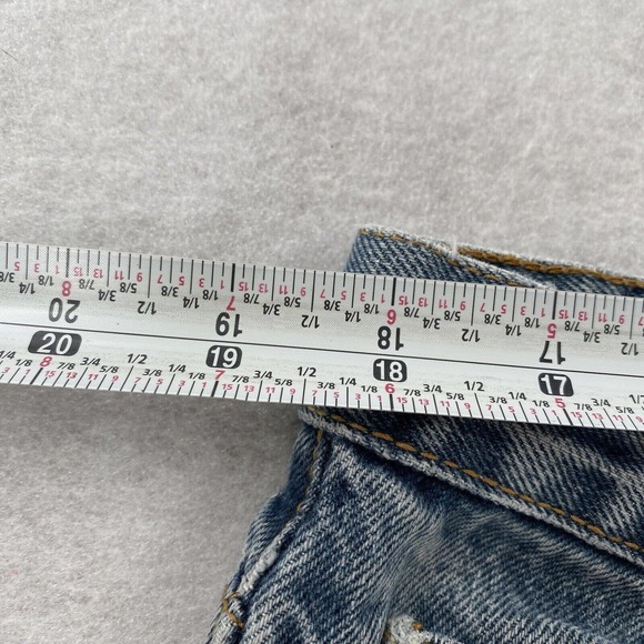 Eddie Bauer Jeans 40x30 Mens Blue Relaxed Fit Tapered Leg Cotton Denim‎ Med Wash - Picture 11 of 14